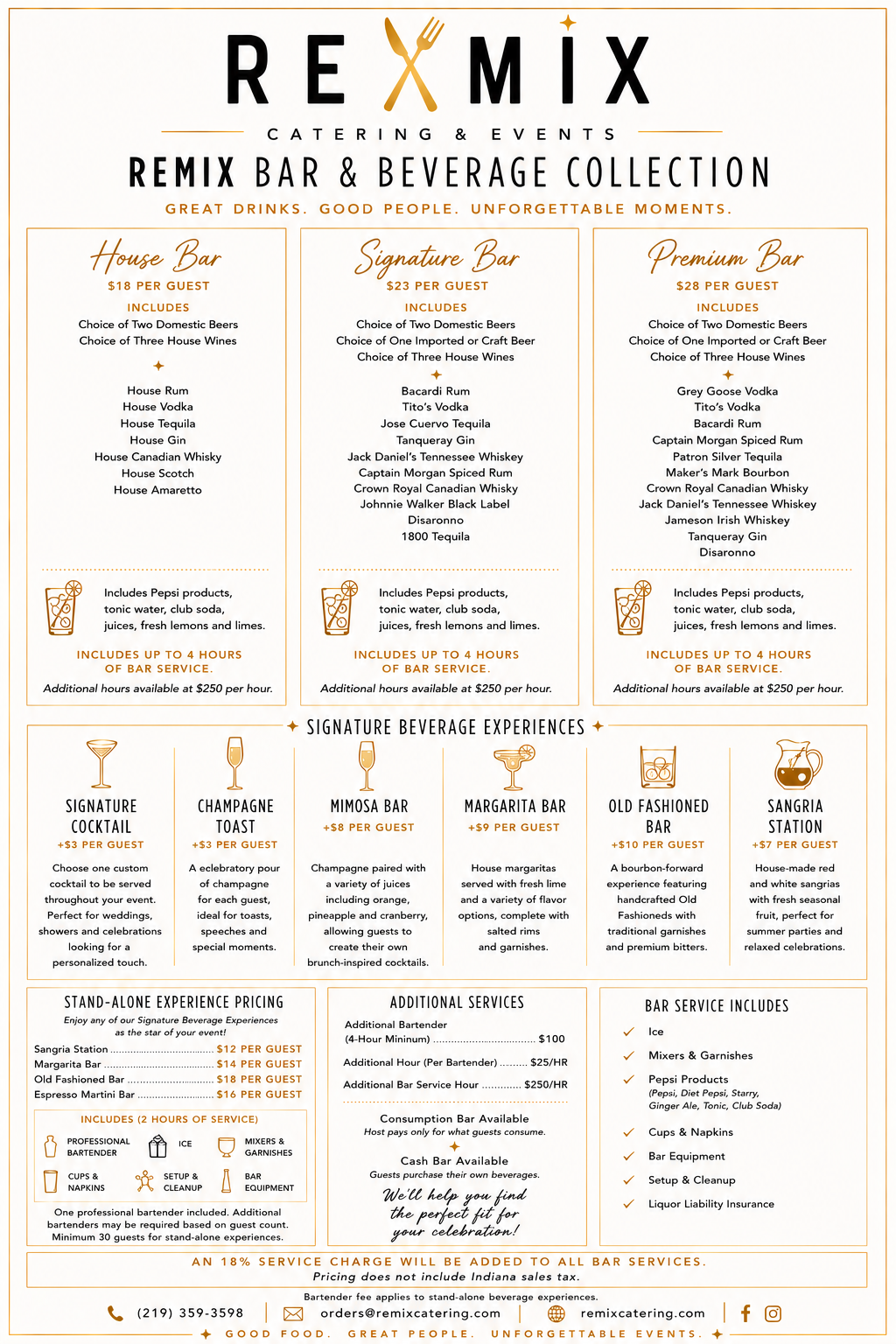 Bar Services